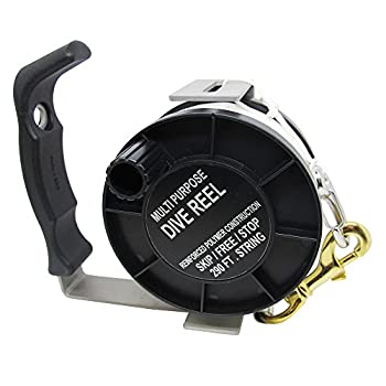 【中古】【輸入品・未使用】スキューバダイビングステンレス鋼製多目的ダイビングリール、290フィート、ブラック 20,028円
