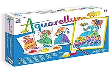 【中古】【輸入品・未使用】JUEGO AQUARELLUM SENTOSPHERE JUNIOR PRINCESAS DE LAS FLORES｜スカイマーケットプラス