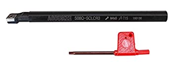 【中古】【輸入品・未使用】AccusizeTools - 1/2'' x 7'' RH SCLCR Indexable Boring Bar with CCMT Insert%ｶﾝﾏ% #P252-S403 by Accusize Industrial Tools