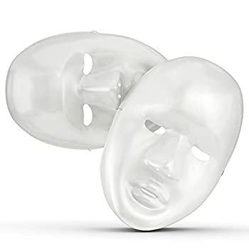 【中古】【輸入品・未使用】[FX]FX Lot of 24 MASKS White Plastic Full Face Decorating Craft Halloween School 4606259 [並行輸入品]｜スカイマーケットプラス