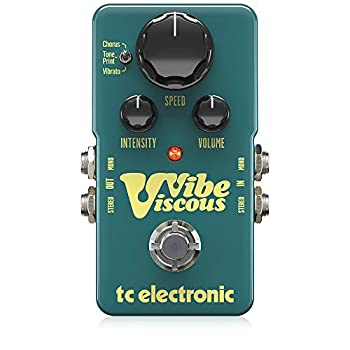 【中古】【輸入品・未使用】tc electronic デジタルUni-Vibeペダル TonePrint対応 様々なアルゴリズム LAMP機能 Uni-Vibeを再現 トゥルーバイパス バッファー内蔵 VISCOUS V｜スカイマーケットプラス