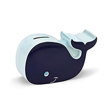 【中古】【輸入品・未使用】DEMDACO Piggy Bank%ｶﾝﾏ% Blue Whale by Demdaco