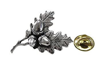 【中古】【輸入品・未使用】オークツリーリーフwith Acornsラペルピン