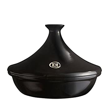 【中古】【輸入品・未使用】(Charcoal) - Emile Henry Made In France Flame Tagine%ｶﾝﾏ% 2l%ｶﾝﾏ% Charcoal