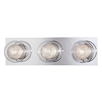 【中古】【輸入品・未使用】Eurofase照明27201?Cambria 3ライト浴室洗面化粧台器具、 27201-015 1