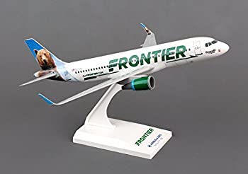【中古】【輸入品・未使用】SKY MARKS 1/150 A320-200 フロンティア航空 W/Sharklets Grizwald The Bear 完成品