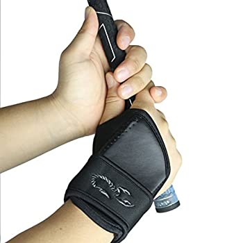 【中古】【輸入品・未使用】Elixirゴルフスイングトレーナー手首ブレースバンド ブラック