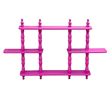 【中古】【インポート品・未当て嵌める】Frenchi Home Furnishing Kid\u0027s 3-Tier Wall Shelves%ｶﾝﾏ% Purple by Frenchi Home Furnishing