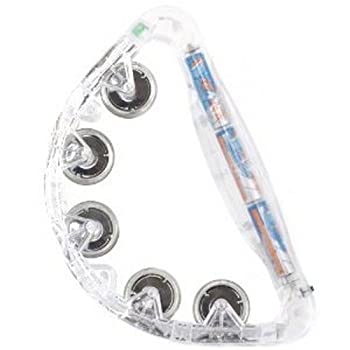 【中古】【輸入品・未使用】WeGlow International Multicolor Flashing Tambourine (Pack Of 3) by WeGlow International [並行輸入品]
