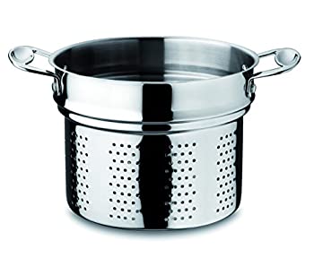 【中古】【輸入品・未使用】(Glamour Stone Pasta Pot Insert 22 CM) - Mepra 30217222 Glamour Stone Pasta Insert Pot%カンマ% 22cm%カンマ% Stainless Steel|スカイマーケットプラス