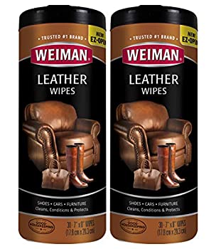 【中古】【輸入品・未使用】Weiman Leather Wipe%ｶﾝﾏ% 30 Count(Pack of 2) by Weiman