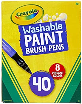 【中古】【輸入品・未使用】Paint Brush Pens%カンマ% No Drip%カンマ% 40/BX%カンマ% Assorted%カンマ% Sold as 1 Box