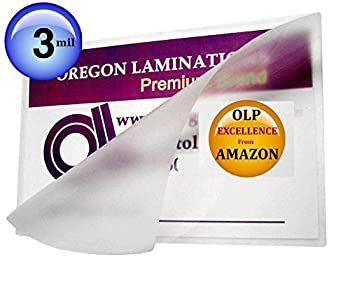 【中古】【輸入品・未使用】Qty 200 3 Mil 6 x 9 Laminating Pouches Hot Laminator Sleeves by Oregon Laminations Company [並行輸入品]｜スカイマーケットプラス