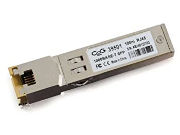 【中古】【インポート品・未当て嵌める】C2G / Cables to Go 39501 Cisco GLC-T Compatible 1000Base-T Copper SFP (mini-GBIC) Transceiver Module by C2G [並行輸入品]