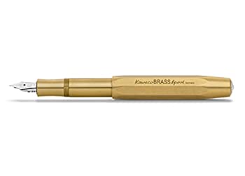 【中古】【輸入品・未使用】Kaweco Sport Fountain Pen Brass Nib: F