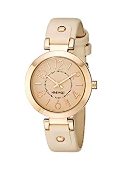 【中古】【輸入品・未使用】Nine West Women's Quartz Metal and Polyurethane Casual Watch%ｶﾝﾏ% Color:Pink (Model: NW/1712PKRG)