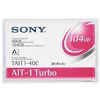 【中古】【インポート品・未当てはめる】Sony Tape Backup Media Tait140C Ait-1 Turbo 40 Gb Native W Mic by Sony [並行輸入品]