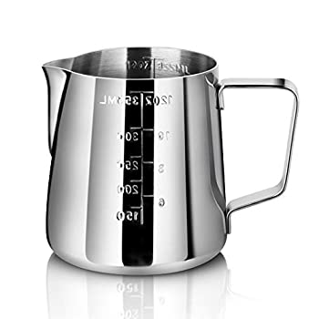 【中古】【輸入品・未使用】New Star Foodservice 28805 Commercial Grade Stainless Steel 18/8 Frothing Pitcher%ｶﾝﾏ% 12-Ounce by New Star Foodservice [並行輸入品]