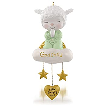 【中古】【輸入品・未使用】Hallmark Keepsake Ornament: Sweet Little Lamb of Faith Godchild by Hallmark [並行輸入品]｜スカイマーケットプラス