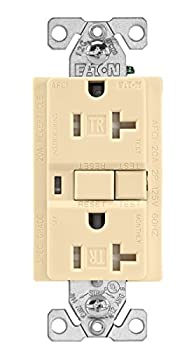 【中古】【輸入品・未使用】Eaton TRAFCI20V 20 Amp Tamper Resistant AFCI Receptacle%ｶﾝﾏ% Ivory Finish by Eaton