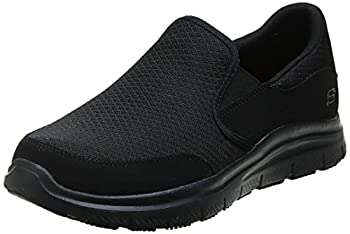 【中古】【輸入品・未使用】Skechers for Work メンズ フレックス アドバンテージ マッカラン フードサービスシューズ%カンマ% ブラック%カンマ% 7 Wide|スカイマーケットプラス