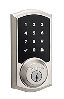 【中古】【輸入品・未使用】Kwikset 99150-002 SmartCode 915 Touchscreen Electronic UL Deadbolt with Smart Key%ｶﾝﾏ% Satin Nickel by Kwikset [並行輸入品]