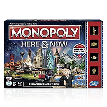 【中古】【輸入品・未使用】Monopoly Here & Now Game: US Edition|スカイマーケットプラス