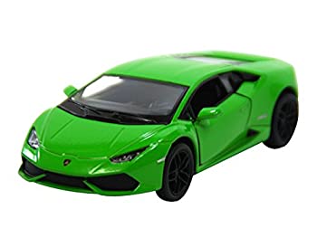 【中古】【輸入品・未使用】KiNSMART 1:36 ランボルギーニ ウラカン グリーン ウィンドウボックス 200-521