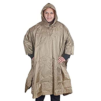 【中古】【輸入品・未使用】Fox Outdoor 21-558 Coyote Poncho In Stuff Bag - 4938