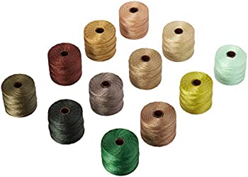 【中古】【輸入品・未使用】Beadsmith S-Lon Bead Cord TEX210 12/Pkg-Summer