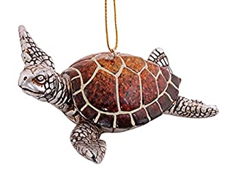 【中古】【輸入品・未使用】Cape Shore 沿岸ウミガメスイミングレジンクリスマスホリデーオーナメント