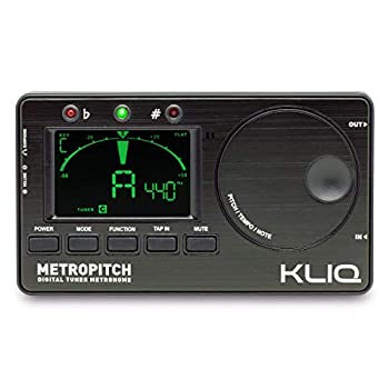 【中古】【輸入品・未使用】KLIQ Music Gear - 全楽器用メトロノームチューナー - ギター、ベース、バイオリン、ウクレレ、とクロマチックチューニングモード - トーンジェ｜スカイマーケットプラス