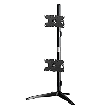 【中古】【インポート品・未当てはめる】Amer AMR2S32V flat panel desk mount 81.3 糎 (32%ﾀﾞﾌﾞﾙｸｫｰﾃ%) Freestanding Black