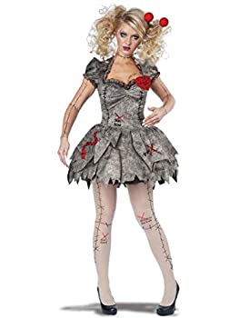 【中古】【輸入品・未使用】Voodoo Dolly Adult Costume ブードゥードリー大人の衣装を %ダブルクォーテ%♪ハロウィン♪サイズ:XL (12-14)|スカイマーケットプラス