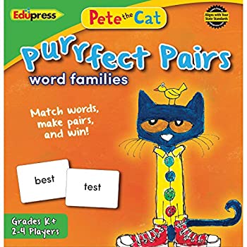 【中古】【輸入品・未使用】[Edupress]Edupress Pete the Cat Purrfect Pairs Game%ｶﾝﾏ% Word Families EP3532 [並行輸入品] 7,992円