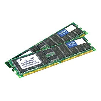 【中古】【インポート品・未当て嵌める】AddOn HP 397415-B21-AM / 397415-B21 Compatible 2x4GB DDR2-667MHz Dual Rank Fully Buffered ECC 1.8V 240-pin CL5 Factory Original FBDIMM