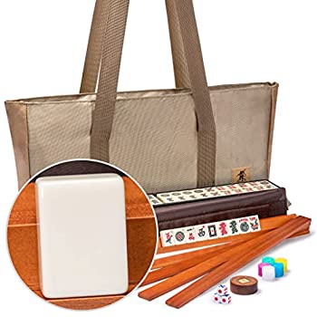 【中古】【輸入品・未使用】[イエローマウンテンインポート]Yellow Mountain Imports American Mahjong Set w/ 166 Tiles%ｶﾝﾏ% AllInOne Racks / Pushers%ｶﾝﾏ% Accessories%