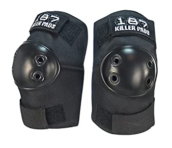 【中古】【インポート品・未当て嵌める】(X-Large%ｶﾝﾏ% Black) - 187 Killer Pads Elbow Pads