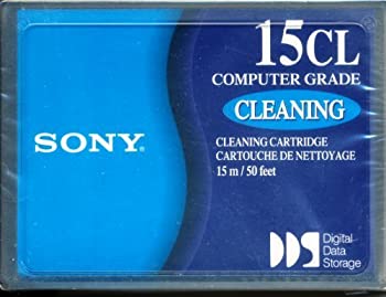【中古】【インポート品・未当てはめる】Sony DGD15CL 4粍 Cleaning Cartridge Tape for DDS/DDS2/DDS3 Drives - 15m / 50フィート - 1 cartridge by Sony [並行輸入品]