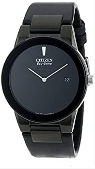 【中古】【インポート品・未当て嵌める】シチズン Citizen Mens メンズ 成人男性用 金1065-07E Eco-Drive Axiom%ﾀﾞﾌﾞﾙｸｫｰﾃ% Watch ウオッチ with Black Leather Strap%ﾀﾞﾌﾞﾙｸｫｰﾃ% [並行輸入品]