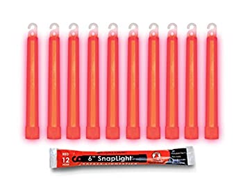 【中古】【インポート品・未当て嵌める】(20 Pack) - Cyalume SnapLight Red Light Sticks - 15糎 Industrial Grade%ｶﾝﾏ% High Intensity Glow Sticks with 12 Hour Duration (Pack of 2