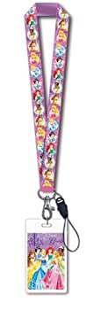 【中古】【輸入品・未使用】Disney Princess Lanyard with Card Holder [並行輸入品]