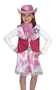 【中古】【輸入品・未使用】Melissa & Doug Cowgirl Role Play Costume Set [並行輸入品]