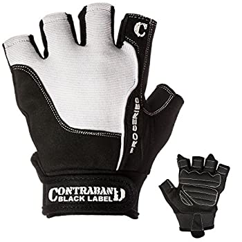 【中古】【輸入品・未使用】(Medium%ｶﾝﾏ% White) - Contraband Black Label 5120 Pro Series Lifting Gloves｜スカイマーケットプラス