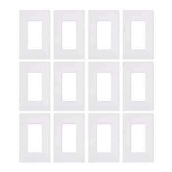 【中古】【輸入品・未使用】Lutron CW-1-WH クラロウォールプレート 1口 ホワイト 12個パック 19,293円