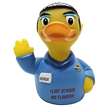 【中古】【輸入品・未使用】Mister Squawk Rubber Duck - Celebriduck for Star Trek Fans