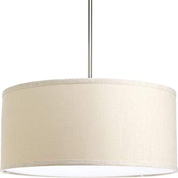 【中古】【輸入品・未使用】Progress Lighting p8830?MarkorドラムShade withリネン生地for use with p5198?O、 22%ﾀﾞﾌﾞﾙｸｫｰﾃ% P8830-56 1