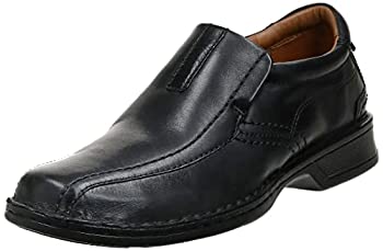 【中古】【輸入品・未使用】Clarks Men's Escalade Step Slip-on Loafer- Black Leather 12 D(M) US