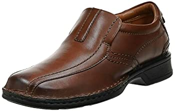 【中古】【輸入品・未使用】Clarks Men's Escalade Step Slip-on Loafer- Brown Leather 11.5 D(M) US