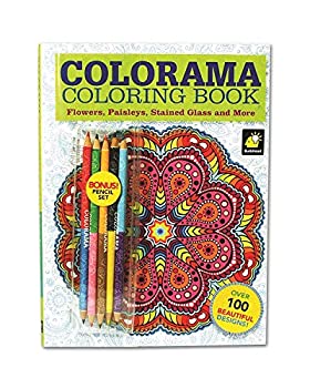 【中古】【輸入品・未使用】[コロラマ]Colorama Coloring Book for Adults with 12 Colored Pencils%ｶﾝﾏ% Create Something Wonderful \u0026 Relax L2S-col [並行輸入品]